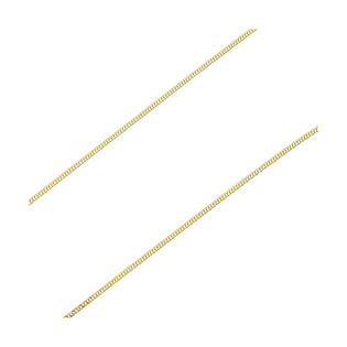 Łańcuszek złoty rombo podwójne BC 1430-025 próba 585