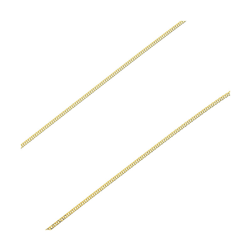 Łańcuszek złoty rombo podwójne BC 1430-025 próba 585