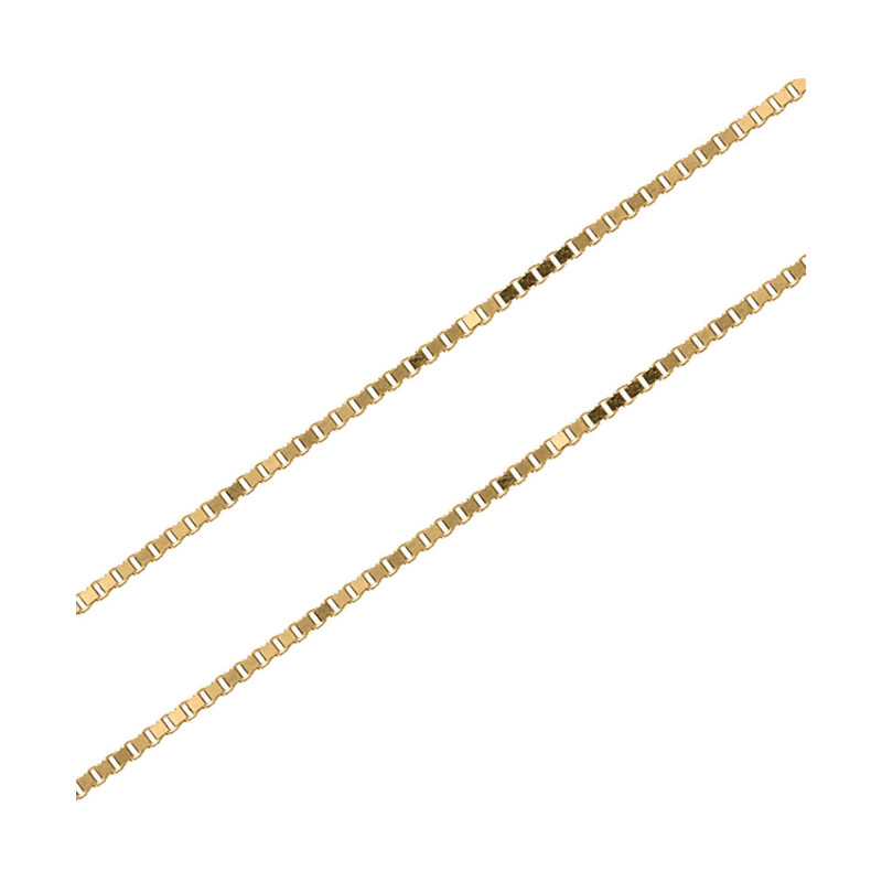 Łańcuszek złoty kostka BC VED 038 próba 585