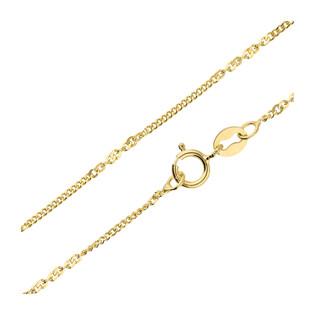 Łańcuszek złoty o splocie fantazja OS GKR1 030 pancer+singapur próba 585