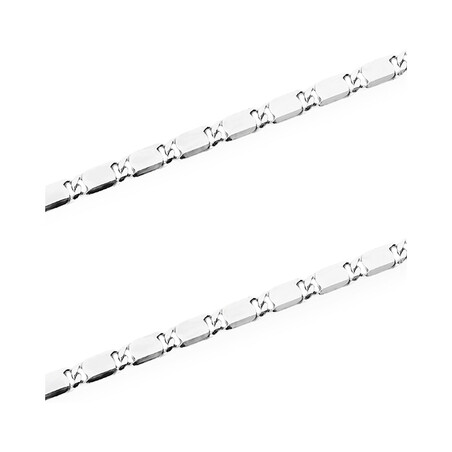 Łańcuszek blaszki BC 1766-075 próba 925 Sezam - 1