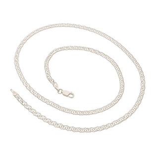 Łańcuszek rombo BC 1436-040 próba 925 Sezam - 1