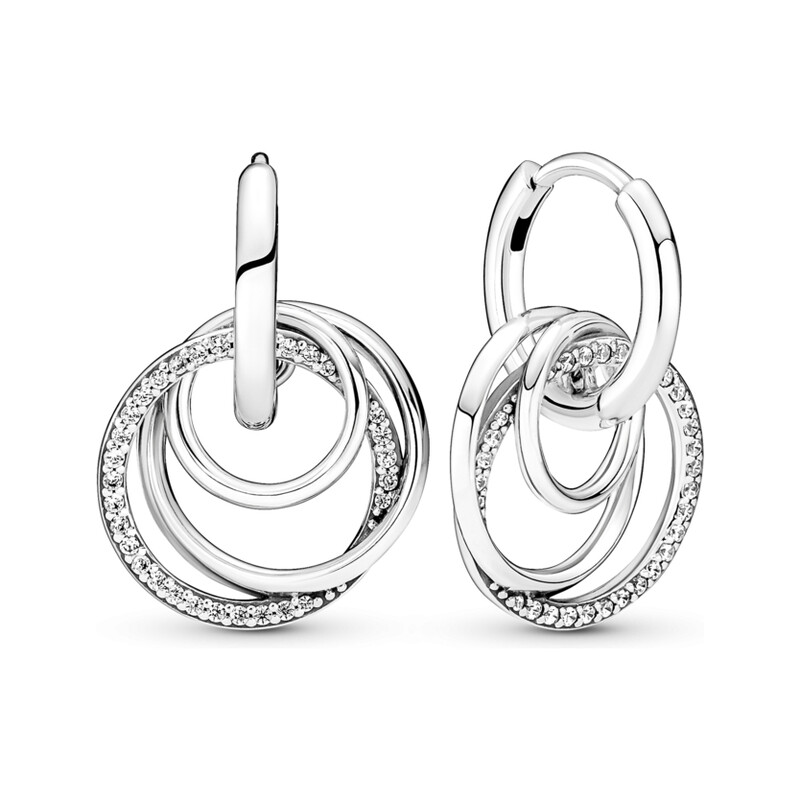 Kolczyki PANDORA  PE 291156C01 próba 925