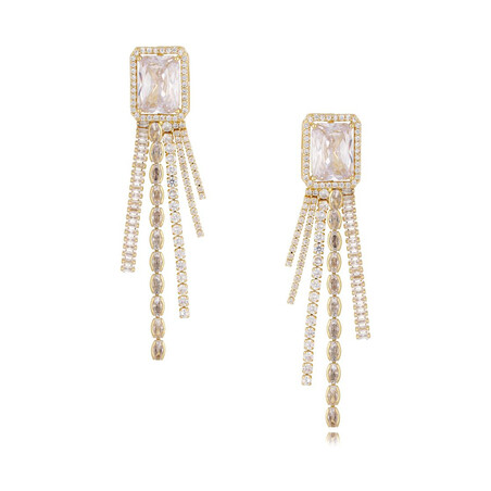 Kolczyki bogato zdobione kryształkami Shinning Summer A1 KSS0985