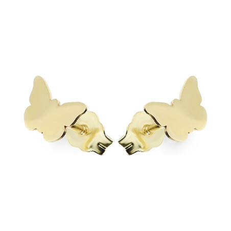 Kolczyki złote motyl/sztyft MZ T23-E-0218-5-LZ próba 375