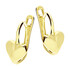Kolczyki złote serduszko, angielskie zapięcie nr MZ T5-E-CK4  próba 585 Sezam - 1
