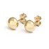 Kolczyki półkulki 5mm gładkie-sztyft MZ E15-5mm-Half próba 585 Sezam - 1