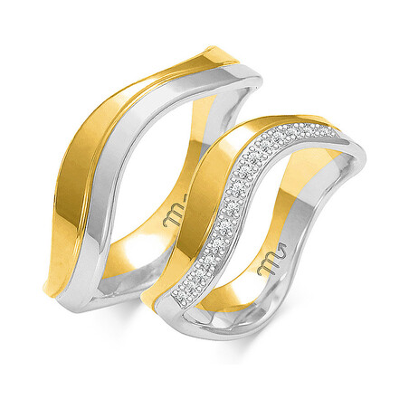 Obrączki ślubne ZO OE-251 próba 585