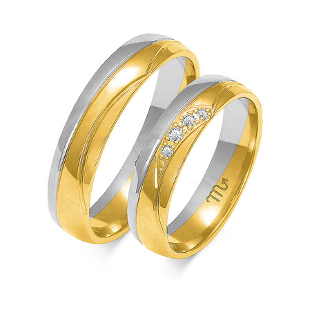 Obrączki ślubne ZO OE-247 próba 585