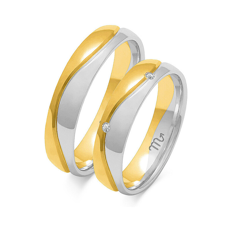 Obrączka Obrączki ślubne ZO OE-244 próba 585