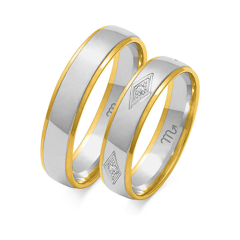 Obrączka Obrączki ślubne ZO OE-236 próba 585