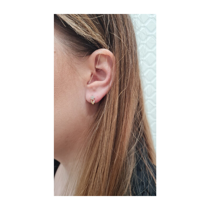 Kolczyki kwiatek łodyga b+jr/ang.zap MZ T5-ED-11-CZ próba 585