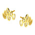 Kolczyki złote ażurowe owale/sztyft  AR X3E11330-DC próba 585