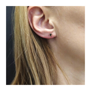 Kolczyki złote gwiazdki/sztyft  AR X3E11818-GW próba 375