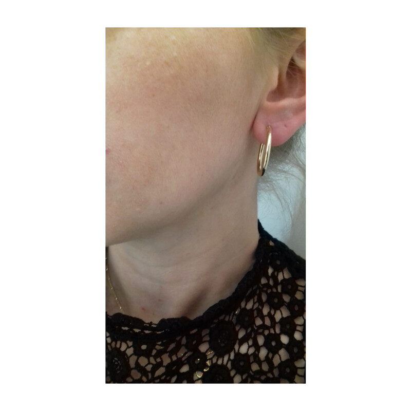 Kolczyki kółka rurka 20mm blask/ang.zap AR BSC1-XTE0002.5-20-SL próba 585