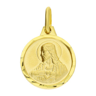 Medalik złoty Szkaplerz w kole BC M-0920 S próba 585