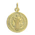 Medalik złoty Benedyktyński BC M-1221 próba 585