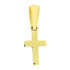 Krzyżyk złoty gładki z kwadratowymi ramionami MZ T23-P-341 próba 585