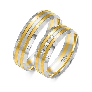 Obrączki ślubne ZO OE-133 próba 585