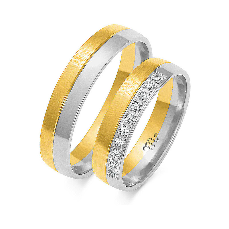 Obrączka Obrączki ślubne ZO OE-120 próba 585