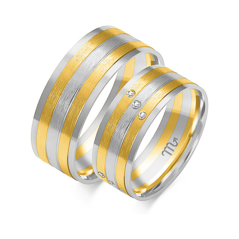 Obrączka Obrączki ślubne ZO OE-116 próba 585