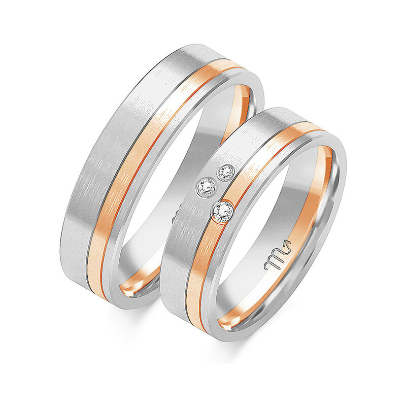 Obrączka Obrączki ślubne ZO OE-107 próba 585