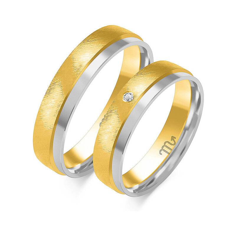 Obrączka Obrączki ślubne ZO OE-106 próba 585