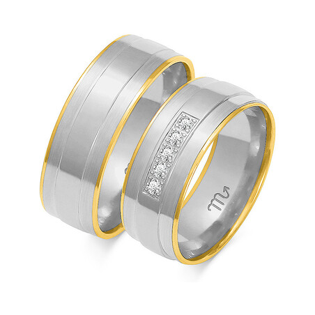 Obrączki ślubne ZO OE-105 próba 585