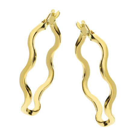 Kolczyki złote grawerowane ósemki/ang.zap. AR X3DCTE12457 próba 375