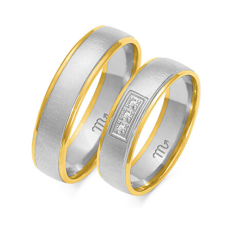 Obrączki ślubne ZO OE-103 próba 585