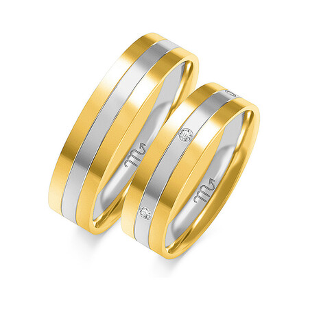 Obrączki ślubne ZO OE-25 próba 585