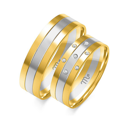 Obrączki ślubne ZO OE-24 próba 585