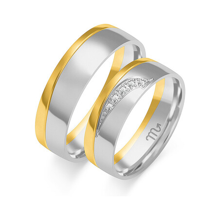 Obrączki ślubne ZO OE-12 próba 585