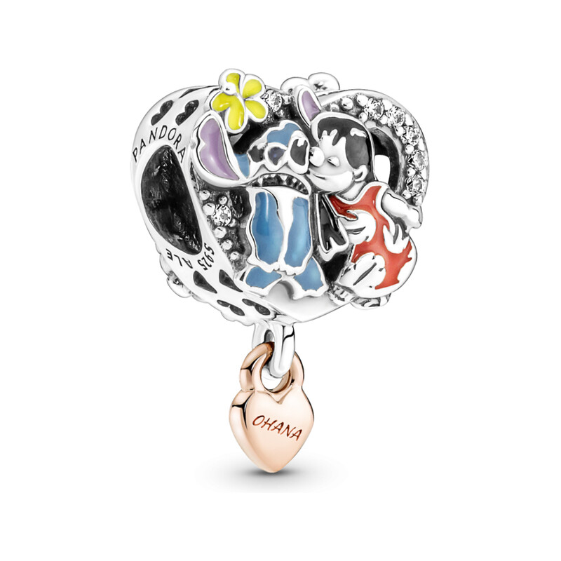 Charms inspirowany Ohana Lilo i Stitch od Disneya PE 781682C01