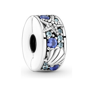 Klips Pandora Tropikalna Rozgwiazda i Muszla PE 791678C01 próba 925