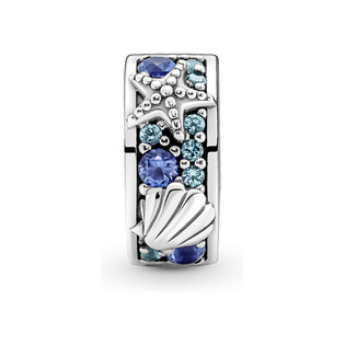 Klips Pandora Tropikalna Rozgwiazda i Muszla PE 791678C01 próba 925