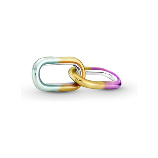 Ozdobne podwójne ogniwo Pandora ME z efektem batiku PE 791904C01 próba 925