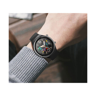 Smartwatch Rubicon RNCE68 srebrny biały pasek GU SMARUB066