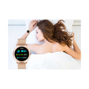 Smartwatch Rubicon RNBE66 różowe złoto GU SMARUB055