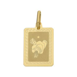 Wisiorek złoty zodiak Wodnik próba 585