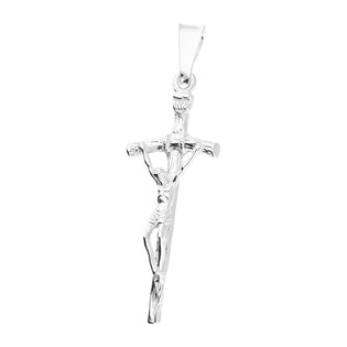 Krzyżyk srebrny wizerunek Pana Jezusa DJ K-001 próba 925