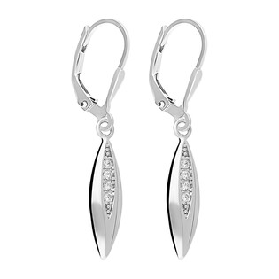 Kolczyki kropla z cyrkoniami  OL OKP402 próba 925