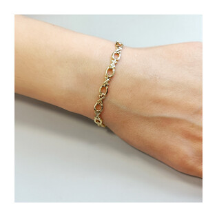 Bransoleta złota damska AR VXXOSB0410-III-DC-III próba 585