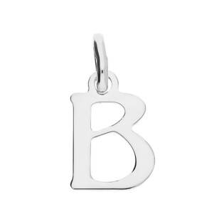 Literka srebrna B do zawieszenia DA-Litera 1,5cm-B próba 925