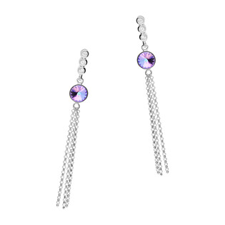 Kolczyki srebrne SPARK Ballena z kryształem CQ KC1122SS29VL próba 925