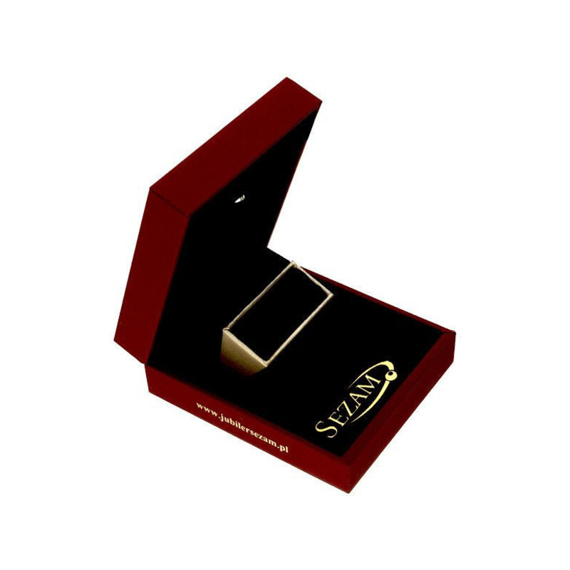 Pierścionek złoty z rubinem i diamentami LC JR10387-JE5317-RB próba 585