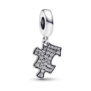 Błyszcząca zawieszka ze lśniącym puzzlem Pandora PE 792241C01 próba 925