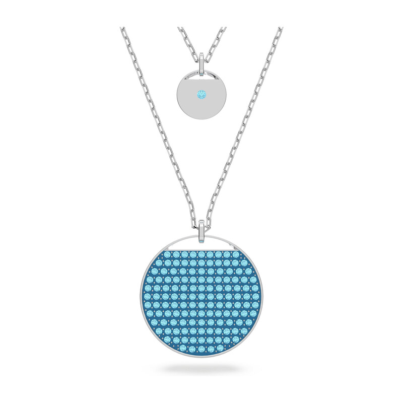 Naszyjnik GINGER: PEND 2 AQUA/RHS S1 5642942