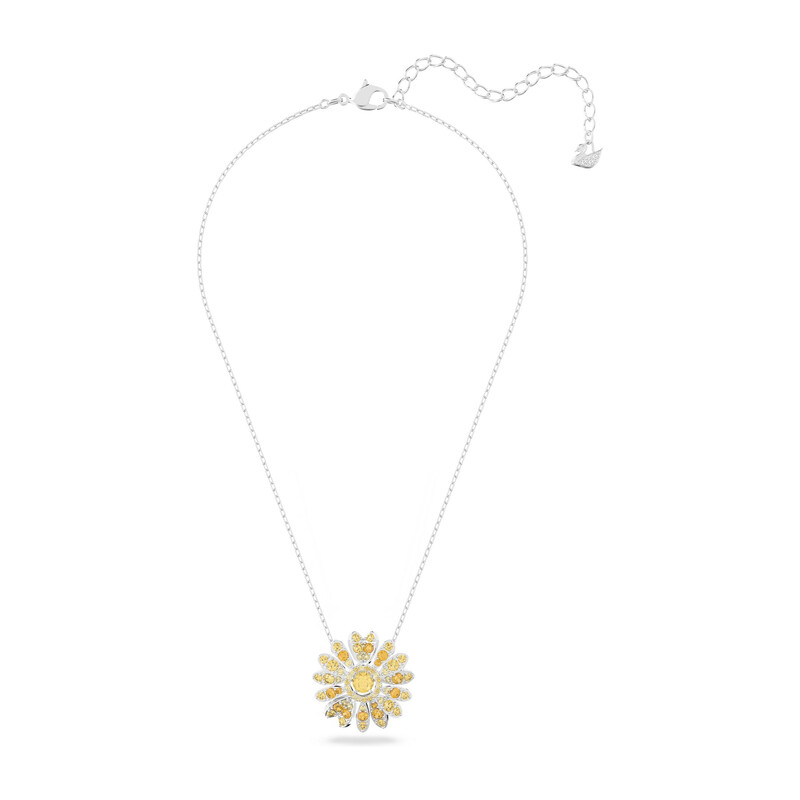 Naszyjnik Eternal Flower Kwiat, Żółty Swarovski 5642869