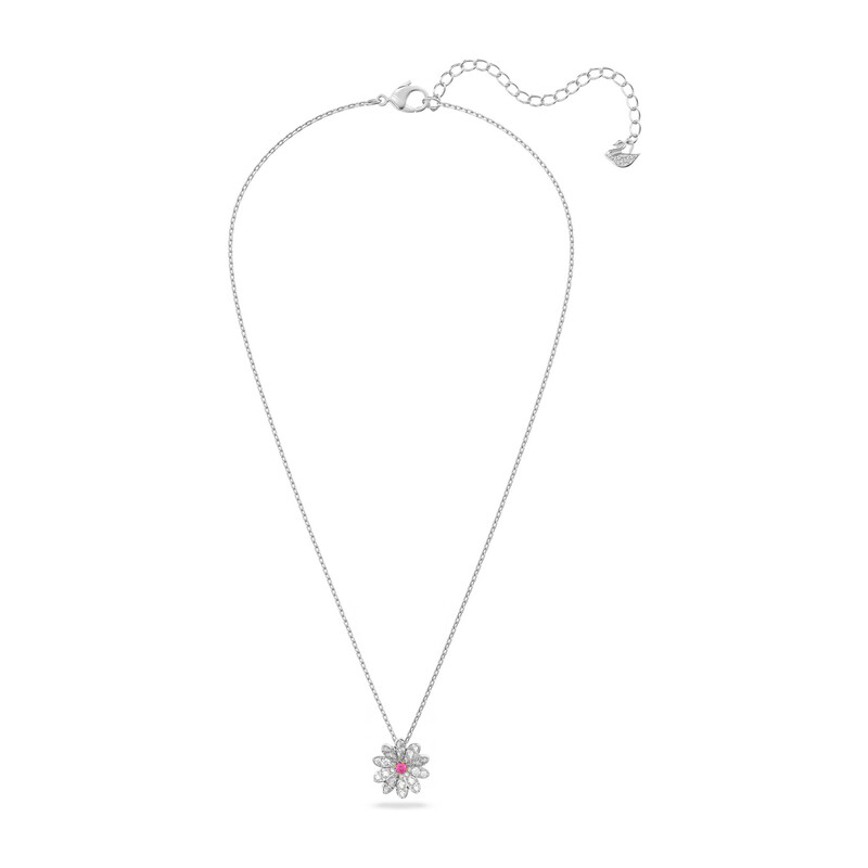 Naszyjnik Eternal Flower Kwiat, Różowy Swarovski 5642868